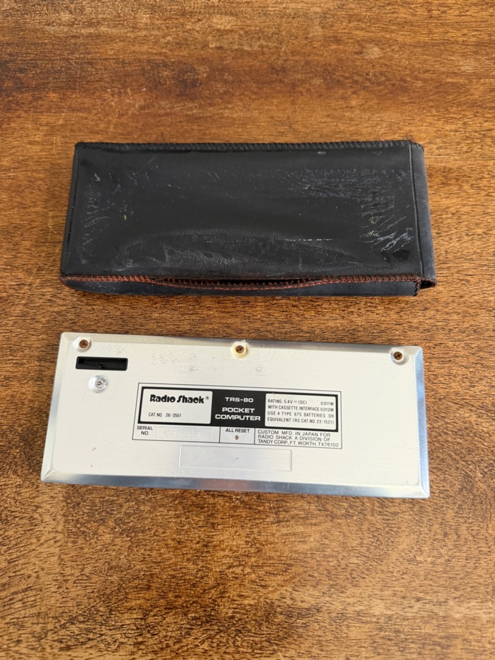 RadioShack TRS-80 Pocket Computer Untested Some Scratches - Picture 2 of 8